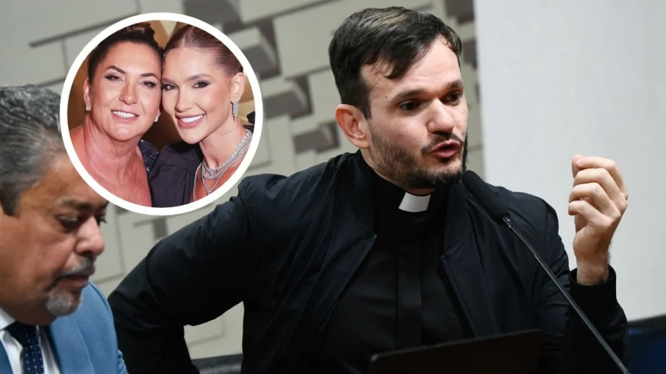 Padre depõe na CPI das Bets, critica influenciadores e ‘discute’ com mãe de Virginia; entenda