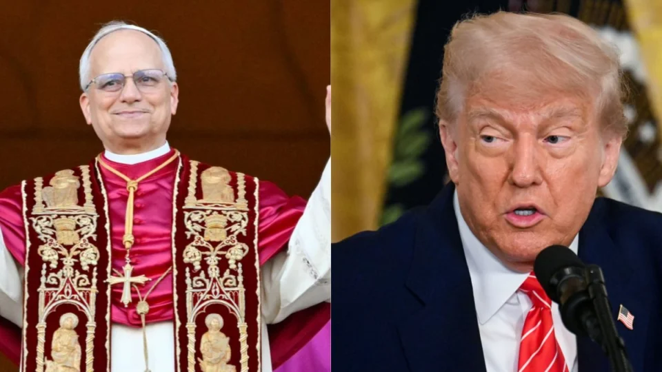 Veja pronunciamento de Trump após anúncio de 1º papa norte-americano