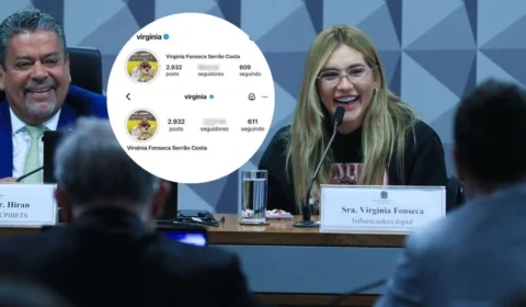 Virginia perde milhares de seguidores após depoimento na CPI das Bets; veja atual número