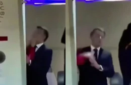 VÍDEO: primeira-dama dá ‘tapa’ no rosto de Macron e gera polêmica