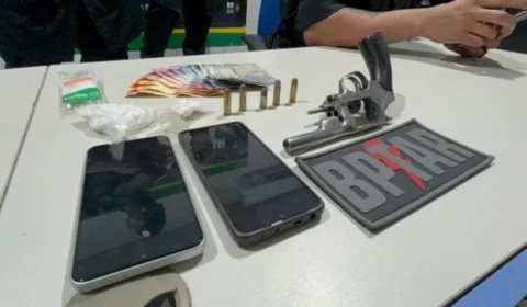 Bar usado para tráfico de drogas é fechado pela PM em Porto Velho; dois são presos