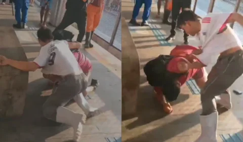 Passageiros trocam socos em briga no Terminal 1 de Manaus; veja vídeo