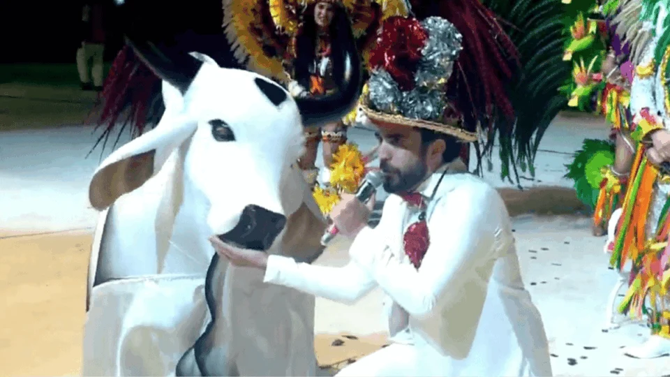 Festival de Parintins 2025: Amo do Boi trás Garantido de 1978 para alfinetar ‘contrário’