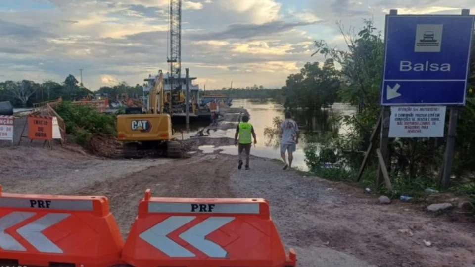 Ponte sobre o rio Curuçá terá interdição total por dois dias para obras na BR-319