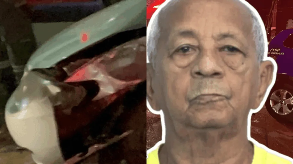 Idoso morre após grave acidente envolvendo três carros e bicicleta em Porto Velho