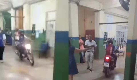 VÍDEO: estudantes ‘passeiam’ de moto em escola de Porto Velho em forma de protesto; entenda