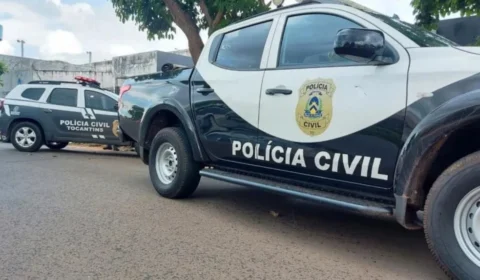 Filho agride mãe idosa após tentar furtar televisão em Araguaína; homem a ameaçou na frente dos policiais