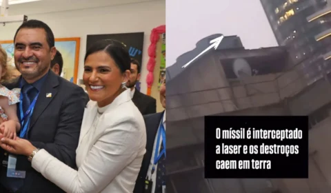 VÍDEO: governador do Tocantins e comitiva são surpreendidos por ataques de mísseis em Israel