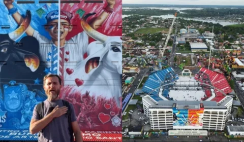 ‘Gringo’ faz sucesso ao mostrar cultura de Parintins para o mundo com divulgação bilíngue