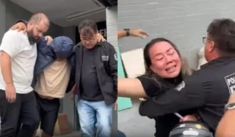 ‘Desgraçado, tirou a vida da minha filha’, diz mãe após prisão de homem que matou ex e atual namorado dela em Manaus