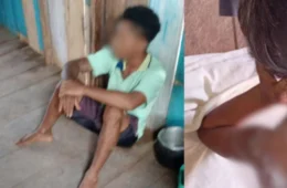 Padrasto é preso sob a suspeita de ter jogado mingau quente contra criança no Amazonas