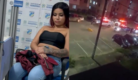 VÍDEO: ‘princesinha do CV’ é presa no residencial Orgulho do Madeira em Porto Velho
