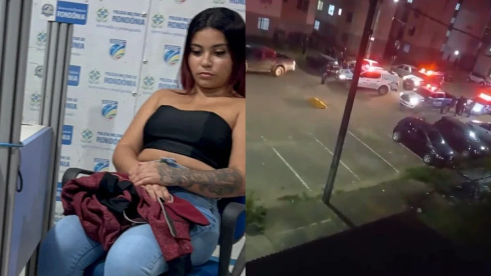 VÍDEO: ‘princesinha do CV’ é presa no residencial Orgulho do Madeira em Porto Velho