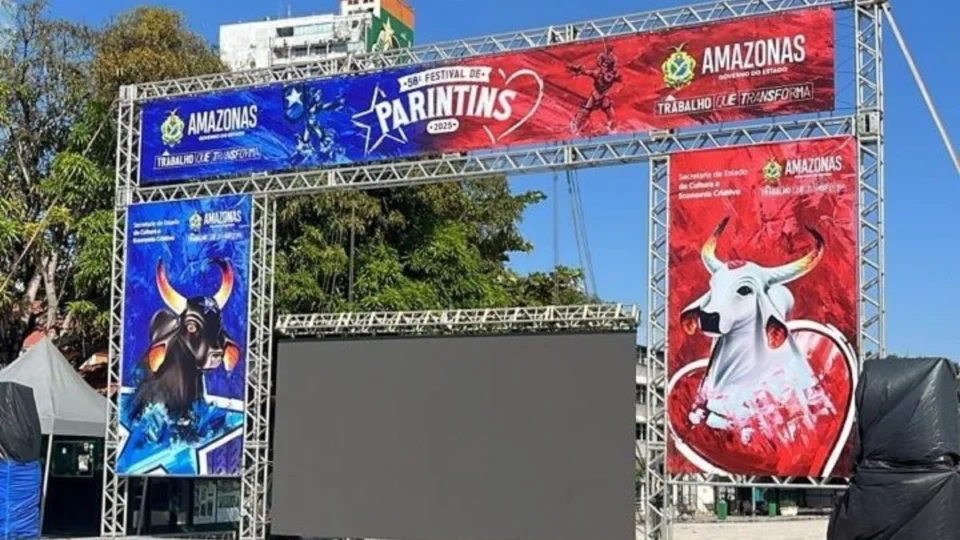 Parintins 2025: Manaus terá telão com shows para transmissão da Festa dos Visitantes e Festival