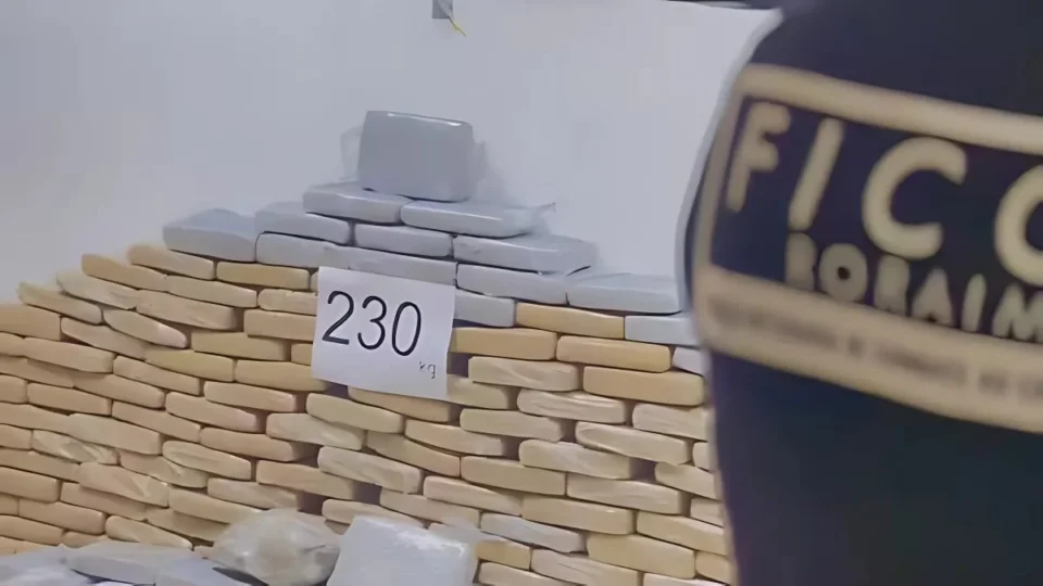 Trio é preso com 230 kg de maconha tipo skunk durante operação em Boa Vista