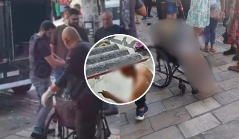 VÍDEO: Suspeito que circulou com pai morto no Centro de Manaus confessa assassinato