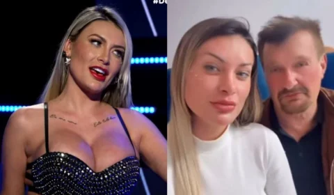Andressa Urach revela segredo de gravação de vídeo com o pai: ‘ganhei um dinheirinho’