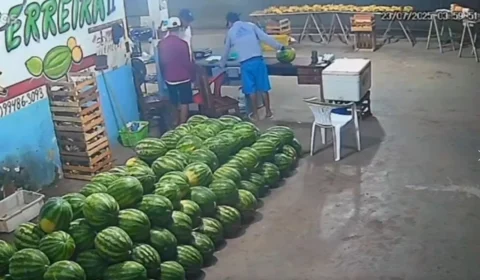 Homem e adolescente se passam por clientes e assaltam hortifruti em Itacoatiara