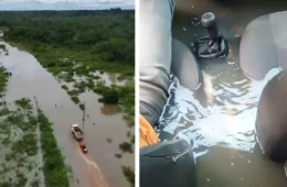 Moradores do Taboca (RR) denunciam estrada intrafegável após fortes chuvas