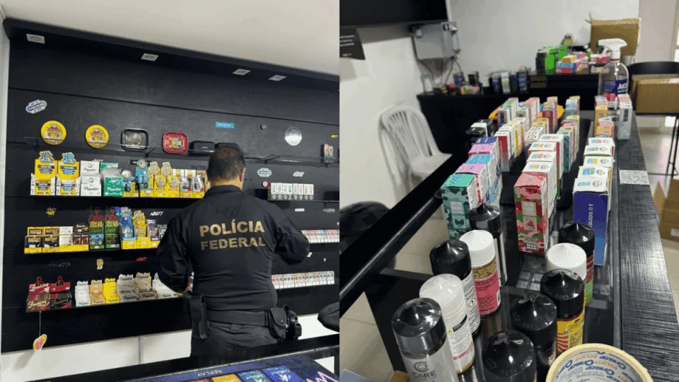 PF desarticula esquema de contrabando de cigarros eletrônicos em ação no TO e DF