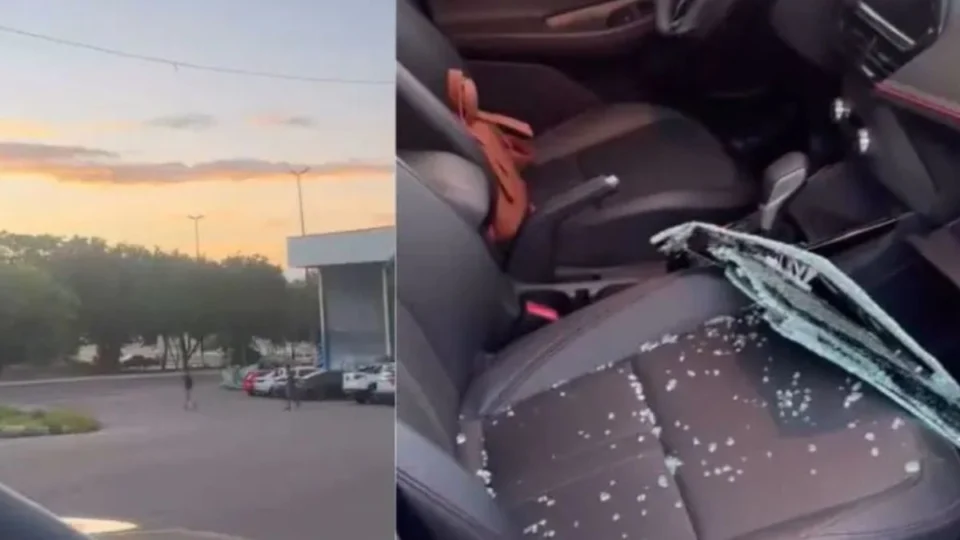 Mulher tem carro quebrado e pertences levados ao negar pagar flanelinha em Manaus
