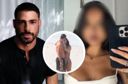 Cauã Reymond troca beijos com ex-participante de reality show na praia; saiba quem é