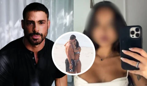 Cauã Reymond troca beijos com ex-participante de reality show na praia; saiba quem é