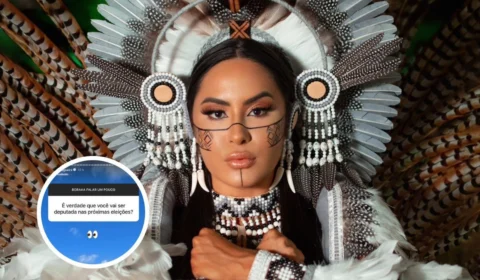 Deputada Isabelle Nogueira? Após pergunta de fã, Cunhã levanta suspeita de carreira na política