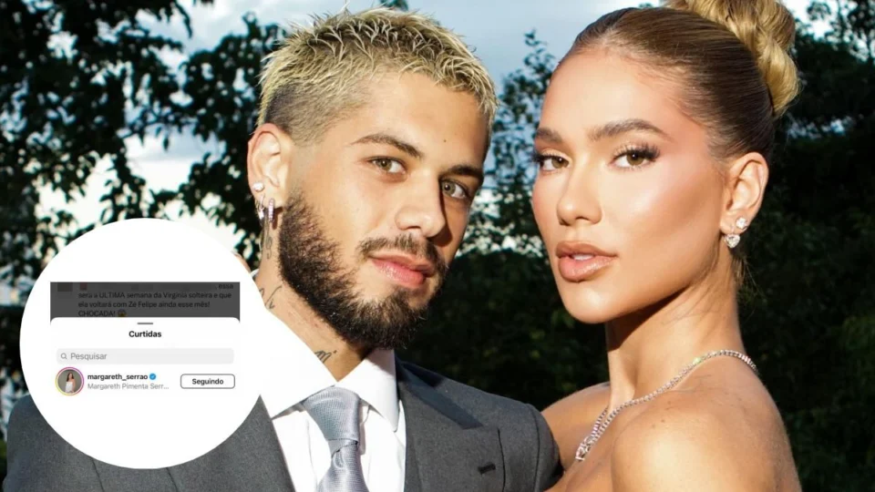 Mãe de Virginia curte publicação sobre reconciliação entre filha e Zé Felipe: ‘última semana separados’
