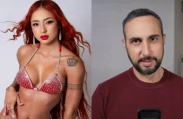 Influenciador fitness acusa Ruivinha de Marte de usar anabolizantes e amazonense rebate: ‘parei minha vida’