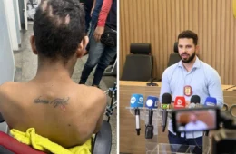 ‘Degolou o pescoço da vítima’: homem é preso após invadir casa e matar idoso em Manaus