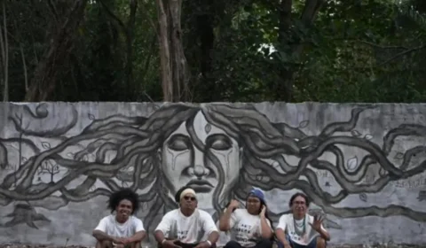 Festival Paredes Vivas transforma cinzas de queimadas em murais de arte urbana em Manaus