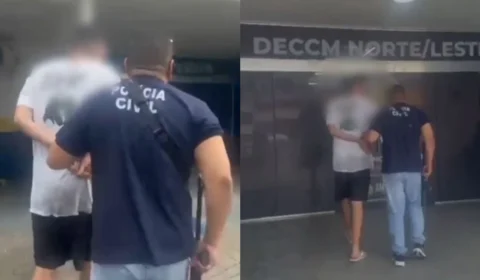 VÍDEO: homem é preso por manter mulher em cárcere privado por 15 dias em Manaus