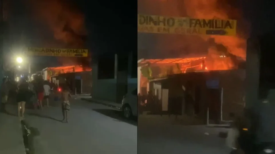 VÍDEO: incêndio atinge fábrica de recicláveis no bairro Jorge Teixeira, em Manaus