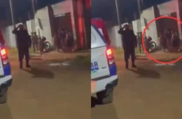 VÍDEO: irmãos brigam em via pública e um é esfaqueado nas costas em Vilhena