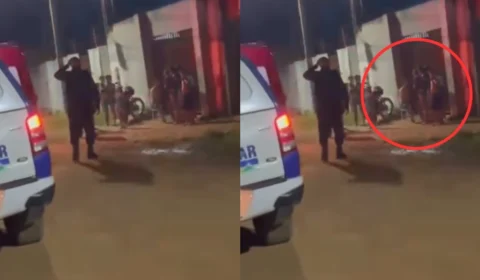 VÍDEO: irmãos brigam em via pública e um é esfaqueado nas costas em Vilhena