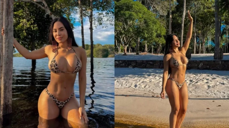 Isabelle Nogueira reage a crítica de seguidora sobre exposição do corpo: ‘vá treinar, se ame, ponha um biquíni’