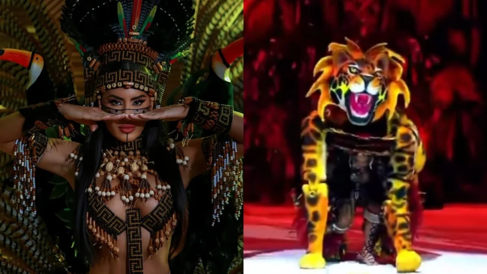 ‘O tigrinho foi nota máxima’: Isabelle Nogueira ironiza críticas sobre transmutação na 1ª noite do Festival