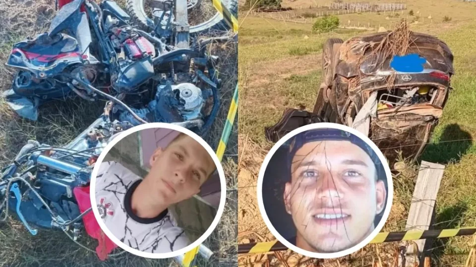 Jovem morre em acidente a caminho de velório de amigo esfaqueado no interior de Rondônia
