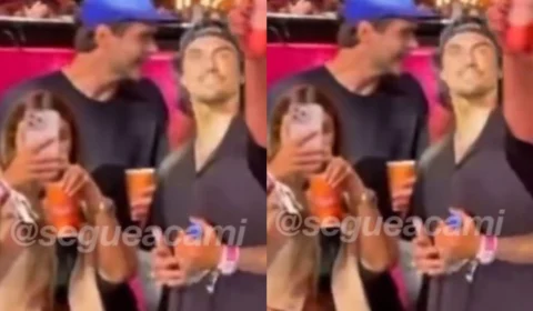 Medina e ex de Zé Felipe são flagrados em clima de romance em show