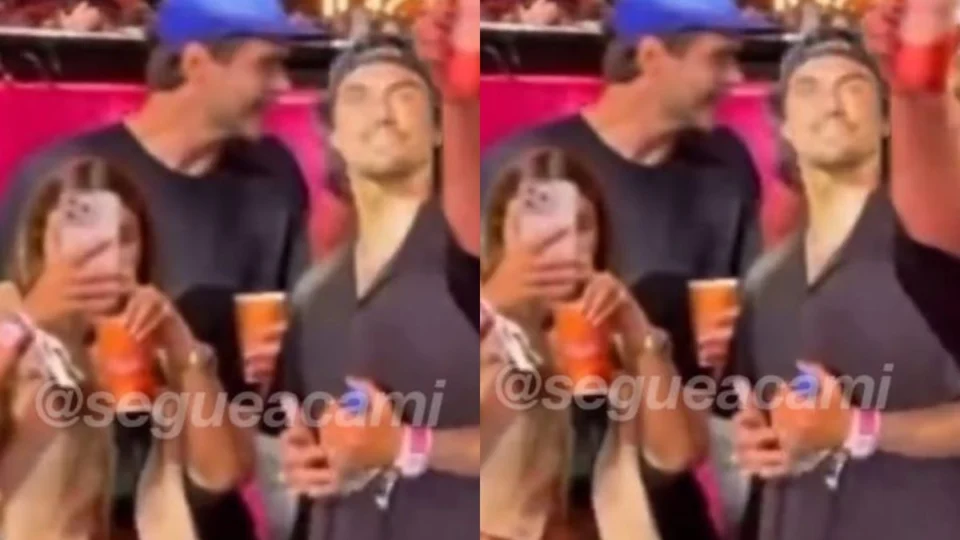 Medina e ex de Zé Felipe são flagrados em clima de romance em show