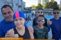 Projeto de natação adaptada promove inclusão e revela talentos em Manaus