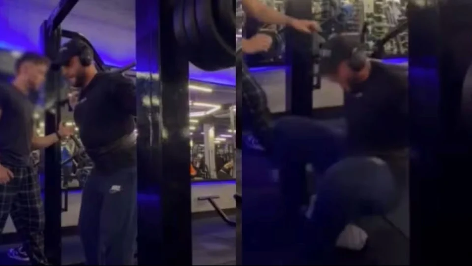 Estudante quebra as pernas durante agachamento com 140 kg em academia
