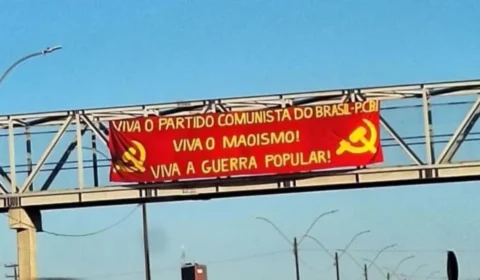 ‘Viva o partido comunista’: placa em Porto Velho (RO) chama atenção nas redes sociais
