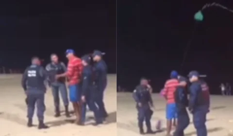 Grupo é dispersado na Ponta Negra por soltar pipas com cerol e linha chilena em Manaus; entenda o risco