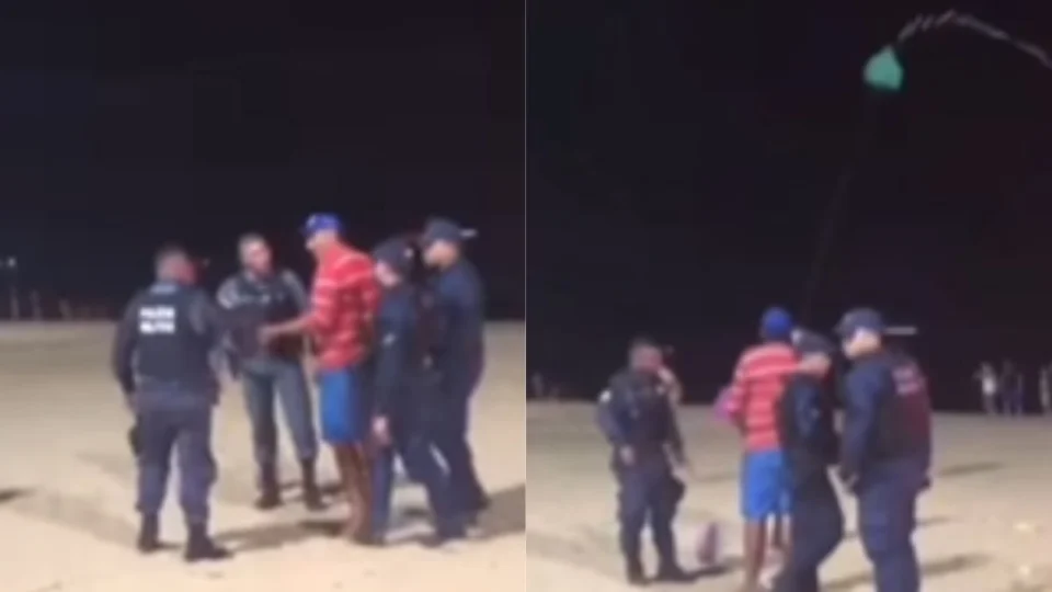 Grupo é dispersado na Ponta Negra por soltar pipas com cerol e linha chilena em Manaus; entenda o risco