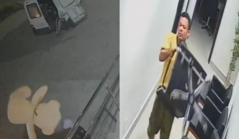 VÍDEO: trio faz arrastão em empresa no bairro Raiz, zona Sul de Manaus
