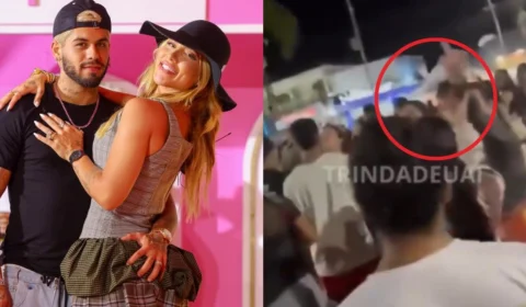 VÍDEO: homem ‘ataca’ Virginia e é agredido por irmã de Zé Felipe e amiga