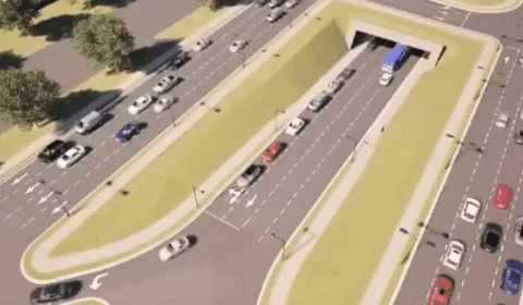 Projeto de túnel em Palmas (TO) promete aliviar trânsito na região central