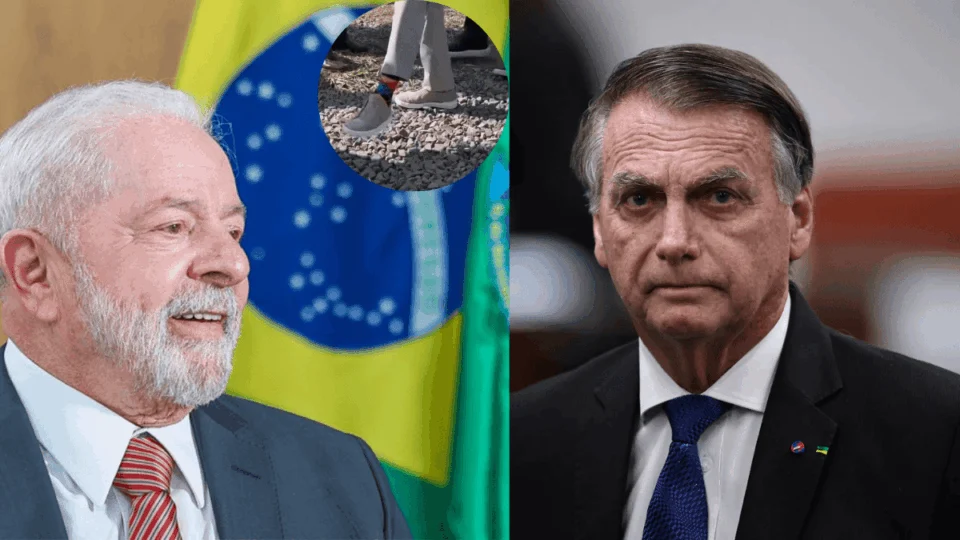 Lula ironiza uso de tornozeleira por Bolsonaro durante agenda: ‘tenho meia bonita’